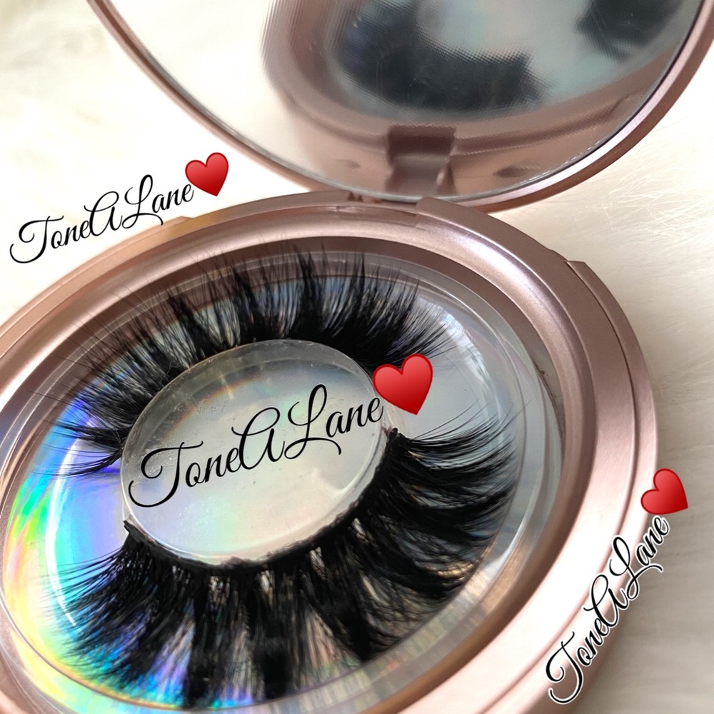 Sale Mink Eyelashes Lashes 5d Lashes Wispy Luxury +case